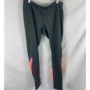 Zella Grey and Pink Athletic Leggings Size Medium